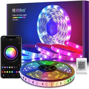 100 ft LED Lights for Bedroom with Remote Color Changing LED Strip Lights